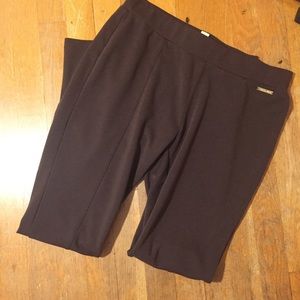 michael kors brown legging pants